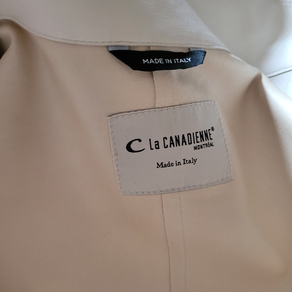 La Canadienne Women's Real Leather Jacket EU42